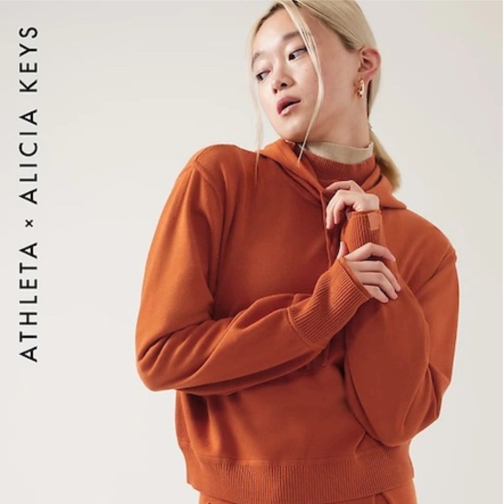 Price Drop! Like new, Alicia Keys/Athleta Hoodie Sweater | Size SP | Oversized